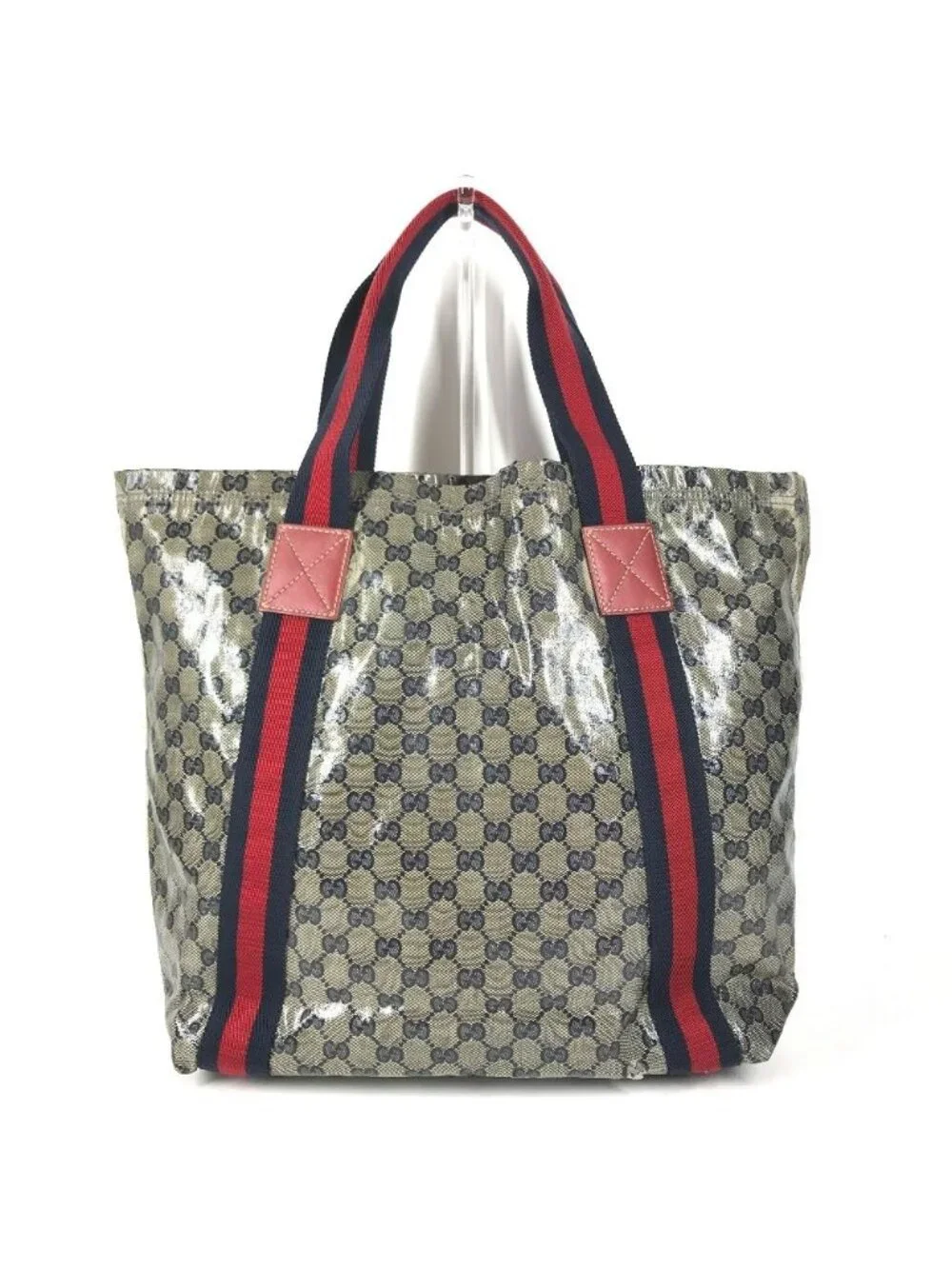 Gucci Shoulder Bag GG Logo Navy